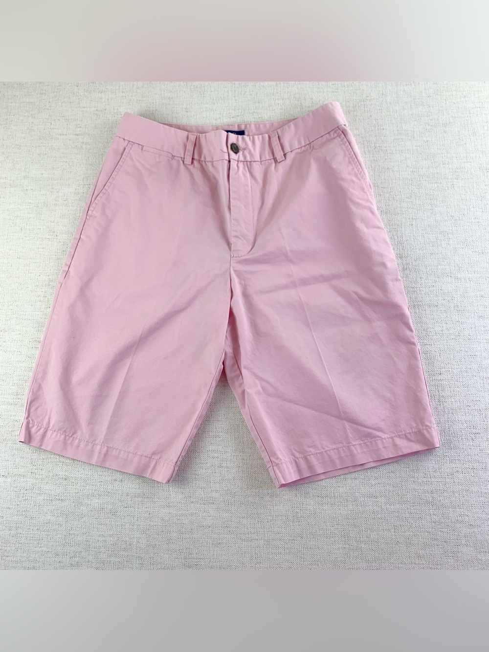 Polo by Ralph Lauren boy's Flat Front Chino Shorts in pink size 18
